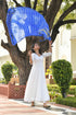 AAHELI IMPERIAL BLUE BANDHANI DUPATTA AAHELI IMPERIAL BLUE BANDHANI DUPATTA